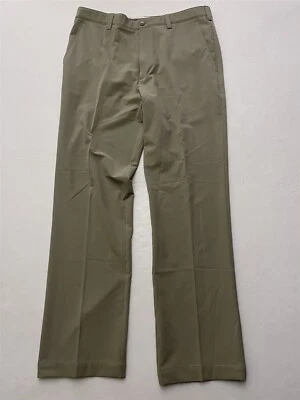 Pantalones de golf Cutter & Buck 34 x 32 Stone micro ventilados elásticos rendimiento Foto 1 de 4