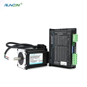 Runcin Nema 23 4.2A 1Nm/2Nm/3Nm Hybrid Stepper Driver Kit Sistema di Smistamento - Foto 1 di 19