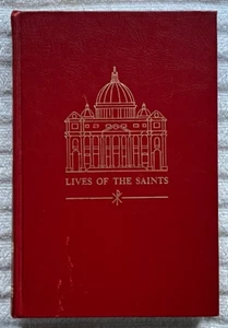 LIVES OF THE SAINTS Alban Butler HC Vol.1 1959 UK Export Printing VG Gorgeous! - Foto 1 di 11