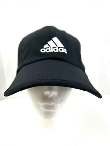 Hat Baseball Cap Adidas Dri Fit Aeroready Adjustable Strap Back Black Adult - Picture 1 of 8