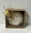 Scented Candle Small Rose New In Box Handmade Beauty Dinner Decor