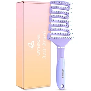 Hair Brush, Curved Vented Detangling Hair Brushes for Women Men Wet or Dry Ha... - Picture 1 of 6