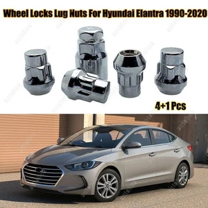 For Hyundai Elantra 1990-20 M12 x 1.5 Anti-Theft Wheel Locks Lug Nuts Cone Seat - Picture 1 of 9