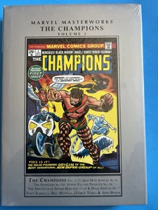 MARVEL MASTERWORKS CHAMPIONS HC VOL 01 HC NEW #1 2-17 GHOST RIDER AVENGERS X-MEN - Picture 1 of 2