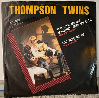 Disco de vinilo Thompson Twins You Take Me Up 12" único original vintage 1984 Foto 1 de 4