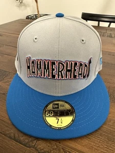 Gorra ajustada Jupiter Hammerheads MILB New Era Buffalo 59FIFTY talla 7 1/4 nueva con etiquetas $ - Imagen 1 de 9