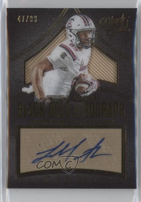 2016 Panini Black Gold Collegiate Auto /99 Jerell Adams #36 Rookie Auto RC - Image 1 of 2