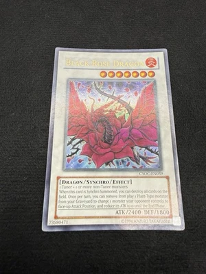 Black Rose Dragon CSOC-EN039 Crossroads of Chaos-Unlimited Edition HP Ultra Rare - Image 1 of 4