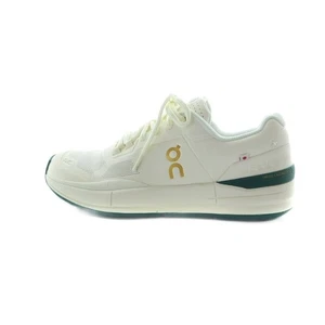 BEAMS On The Roger Pro Ivory Evergreen Sneaker Leder US8,5 Größe 26,5 cm weiß - Bild 1 von 9