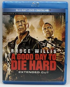 A Good Day to Die Hard Blu-ray/DVD, 2-Disc Set, Extended Cut Bruce Willis 2013 - Bild 1 von 3
