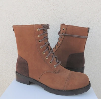 UGG KILMER WATER-RESISTANT LEATHER/ SHEEPSKIN LINED BOOTS, US 9.5/ EUR 40.5 ~NIB - Image 1 of 4
