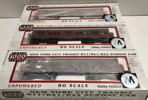 Juego de 3 vagones de metro Walthers Proto 1000 escala HO R17 NYCT 920-31017 - Imagen 1 de 11