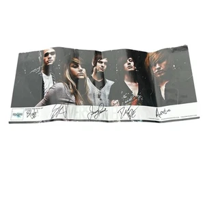 VersaEmerge By Versamerge Promotional Poster SIGNED AUTOGRAPHED - Picture 1 of 5