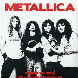 Metallica Winnipeg 1986 Canadian Broadcast 2LP Red Vinyl Ltd 1000 Copies Made - Picture 1 of 6