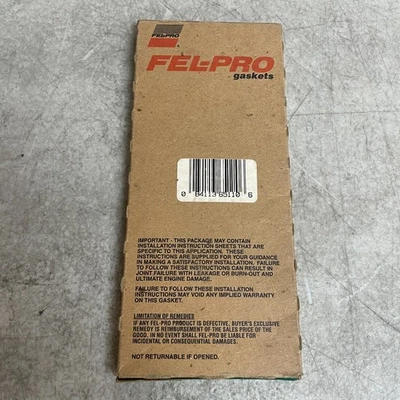 Комплект уплотнений распределительного вала FEL-PRO TCS 45687 для Subaru DL GL Loyale XT 1985-1994 - Изображение 1 из 4