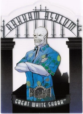 2025 SkyBox Metal Universe Batman #AA18 Great White Shark, Arkham Asylum Acetate - Image 1 of 2