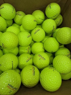Kirkland Signature Performance+ Yellow Golf Balls 4A/5A Qty 100 - Image 1 of 3