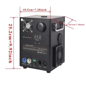 1 pcs 750W Cold Spark Firework Machine DJ Disco Stage Effect Machine Lighting - Picture 1 of 1