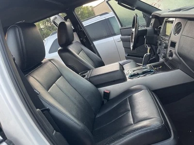 2017 Ford Expedition Right Front Passenger Bucket Seat Black Leather Tested 8456 - Image 1 of 4