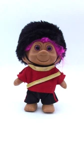 England Trolls of the World Russ Berrie 1991 5" mit Hut rosa Haare - Bild 1 von 4