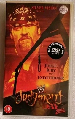 WWF Judgment Day 2002 VHS Video - WWE Wrestling The Undertaker - Bild 1 von 4