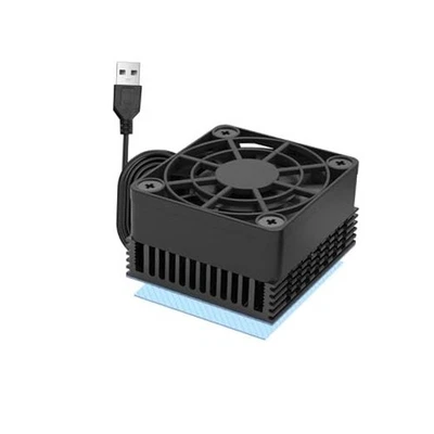  Mini ventilador de radiador USB 40mm - ventilador de refrigeração silencioso ultrafino com 40x40x20mm - Imagem 1 de 4