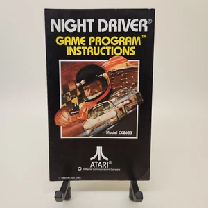 Atari Instruction Manual Booklet - Night Driver 1980 - Afbeelding 1 van 2
