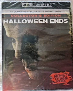 Halloween Ends (4K ULTRA HD + BLU-RAY + DIGITAL CODE) Brand New Sealed - Picture 1 of 5