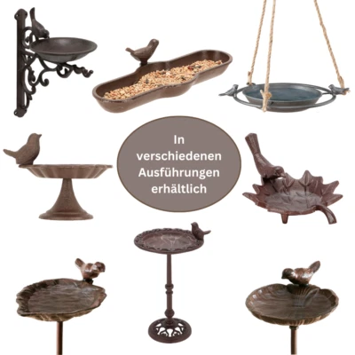Vogeltränke Vogelbad Wassertränke für Wildvögel robust Futterstelle frostsicher - Bild 1 von 2