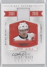 2010-11 Panini Dominion All Decade Materials /99 Jarome Iginla #JI HOF