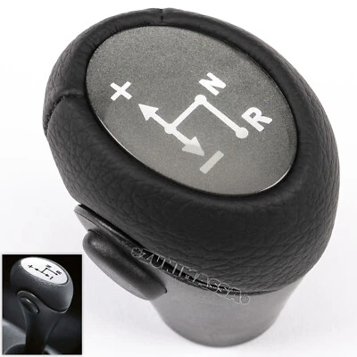 pour SMART FORTWO CITY COUPE 450 451 AUTOMATIQUE POMMEAU CUIR LEVIER DE VITESSE - Photo 1/3