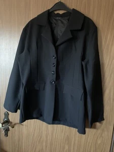 Damen Blazer/ Jacke  ohne Taschen  schwarz , Größe 38/ 40 /42 - Echt Vintage!! - Bild 1 von 6