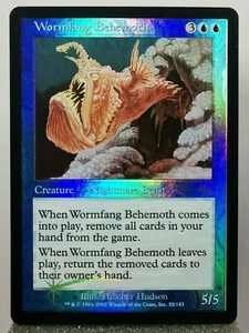 MTG - Wormfang Behemoth FOIL Judgment - Rare LP/NM - Imagen 1 de 1