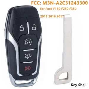 for Ford F150 F250 F350 2015 2016 2017 Smart Remote Key Shell Case Fob 164-R8117 - Imagen 1 de 5