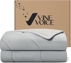 Cooling Blanket Comforter Hot Sleepers-Full/Queen Cooling Duvet Insert, Double-S - Picture 1 of 7