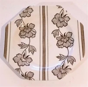 1970s Vintage Royal Staffordshire Lotus Dessert Plate J. G. Meakin England CUTE! - Picture 1 of 3