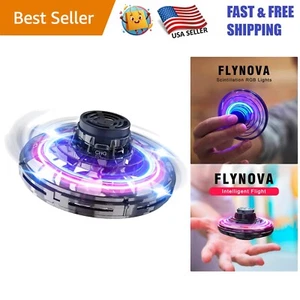Safe Hand Operated Mini Drone with Lights - Perfect Gift for Kids 6-11 - Picture 1 of 11