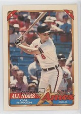 1990 Topps Ames All Stars Box Set Cal Ripken Jr #15 HOF