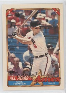 1990 Topps Ames All Stars Box Set Cal Ripken Jr #15 HOF