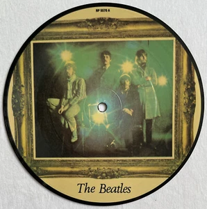 THE BEATLES -Strawberry Fields Forever- Ultra Rare “Large Picture” Disc Mispress - Picture 1 of 4