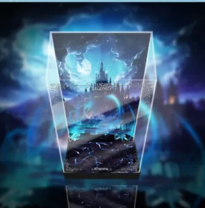 Estuche de exhibición de figuras de acrílico para LOL Lingrova Gwen con pintura trasera clara - Imagen 1 de 9