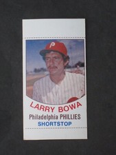 1977 HOSTESS TWINKIES LARRY BOWA # 62 SMALL PRINT PHILLIES MINT