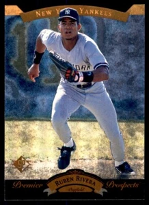 1995 Upper Deck SP #10 Ruben Rivera Rookie Die-Cut - Picture 1 of 2