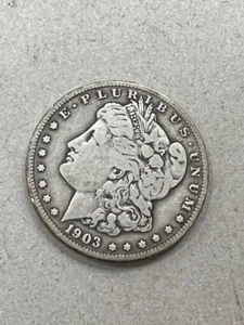 1903 S Morgan Silver Dollar $1 90% Silver Coin San Francisco A22 - Picture 1 of 2