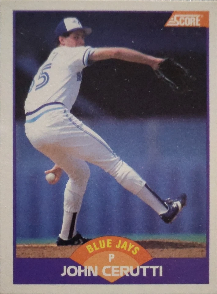 1989 Score #304 John Cerutti  - Image 1 of 1