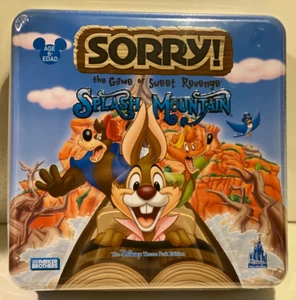 SORRY DISNEY SPLASH MOUNTAIN EDITION PARKER BROTHERS BRAND NEW FACTORY SEALED!! - Picture 1 of 15