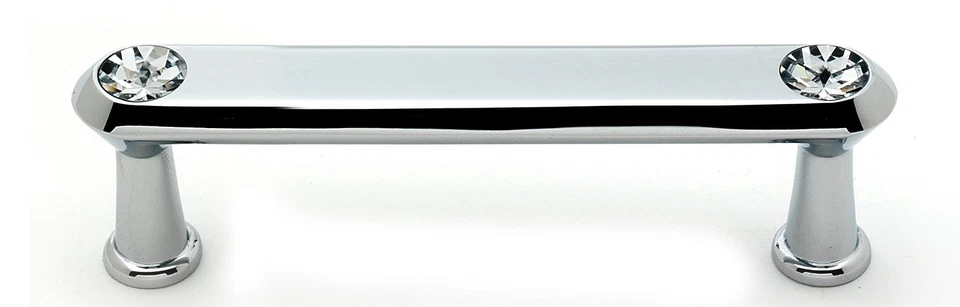 Кристалл Alno C214-35-PC Swarovski Crystal 3 1/2 дюйма выдвижной полированный хром - Изображение 1 из 1