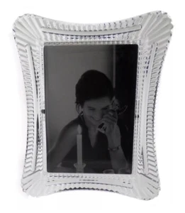 Waterford Wellesley Crystal Picture Photo Frame for 4” x 6” - Picture 1 of 6