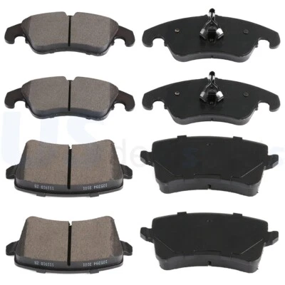 Se adapta a Audi A4 A4 Quattro S5 2009-2016 pastillas de freno delanteras + traseras de cerámica 8 piezas Foto 1 de 4