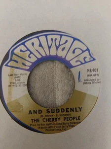 Rock 45 The Cherry People And Suddenly, Imagination On Heritage HE-801 - Bild 1 von 2